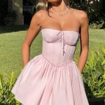 Maeve Mini Dress - Blush - Image 4