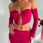 Tana Maxi Skirt - Pink - Image 5