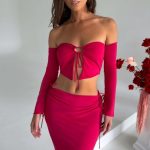 Tana Maxi Skirt - Pink - Image 6