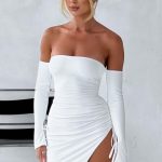 Becca Mini Dress - White - Image 5