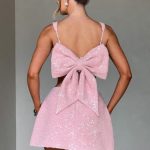 Kiri Mini Skirt - Blush - Image 2