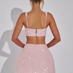 Kiri Mini Skirt - Blush - Image 11