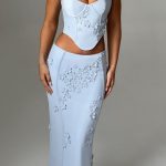 Dalary Maxi Skirt - Blue