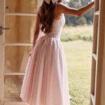 Mitzi Bow - Blush Gingham - Image 5