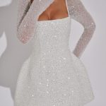 Annabelle Mini Dress - Ivory - Image 8