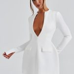 Greta Mini Dress - Ivory - Image 2