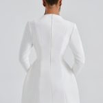 Greta Mini Dress - Ivory - Image 4