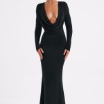 Martina Maxi Dress - Black
