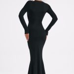 Martina Maxi Dress - Black - Image 2