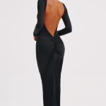 Rameesha Maxi Dress - Black - Image 7