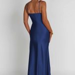 Hayley Maxi Dress - Navy - Image 5