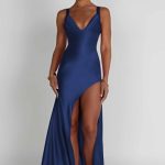 Hayley Maxi Dress - Navy - Image 6