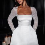 Dolly Mini Dress - Ivory - Image 2