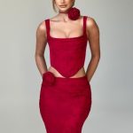 Elizabeth Corset - Red - Image 12