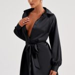 Kara Mini Dress - Black