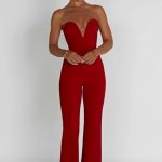 Jordi Jumpsuit - Red - Image 3