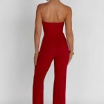 Jordi Jumpsuit - Red - Image 4