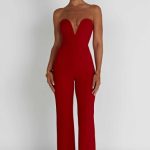 Jordi Jumpsuit - Red - Image 5