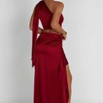 Halsey Maxi Skirt - Wine - Image 8
