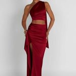 Halsey Maxi Skirt - Wine - Image 10