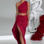 Halsey Maxi Skirt - Wine - Image 19
