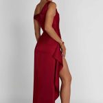 Juliene Maxi Dress - Wine - Image 6