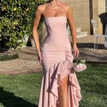 Angelina Maxi Dress - Blush