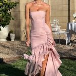 Angelina Maxi Dress - Blush - Image 2