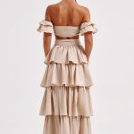 Joy Maxi Skirt - Beige - Image 2