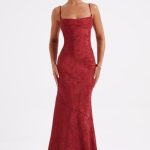 Whitney Maxi Dress - Red