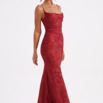 Whitney Maxi Dress - Red - Image 4