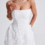 Leona Mini Dress - Ivory - Image 3