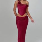 Audra Top - Burgundy - Image 5