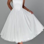 Cressida Midi Dress - Ivory - Image 6