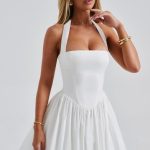 Cressida Midi Dress - Ivory - Image 10