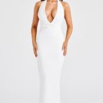 Evangeline Maxi Dress - Ivory - Image 8