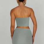 Rein Mini Skirt - Steel - Image 3