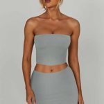 Rein Mini Skirt - Steel - Image 4