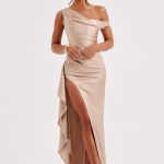 Juliene Maxi Dress - Champagne - Image 8