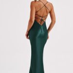 Malika Maxi Dress - Emerald - Image 2