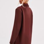 Noa Oversized Suit Jacket - Brown - Image 6