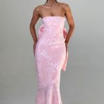 Felicity Maxi Dress - Blush - Image 3