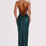 Misha Maxi Dress - Emerald - Image 5