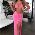Ariela Maxi Skirt - Bubblegum