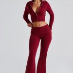 Portia Knit Pants - Red - Image 5