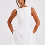 Alana Mini Dress - Ivory - Image 7
