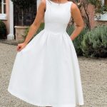 Clarabella Midi Dress - Ivory - Image 6