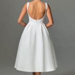 Clarabella Midi Dress - Ivory - Image 10