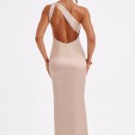 Arizona Maxi Dress - Champagne - Image 2