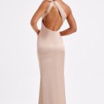 Arizona Maxi Dress - Champagne - Image 5